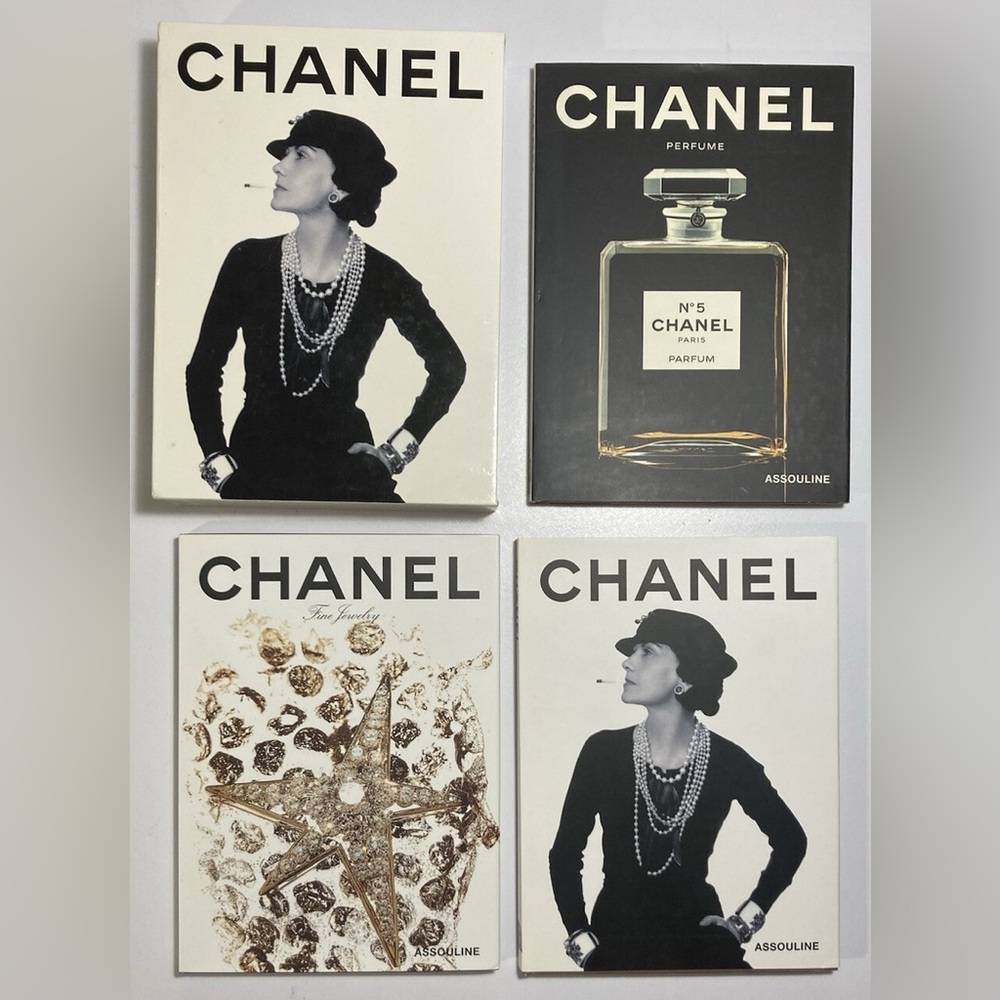 Assouline Coco Chanel 3-Volume Hardcover Book Set 2003